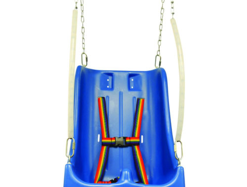 Full Support Swing Seat with Pommel, Chain, Medium (Teenager)
