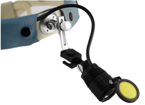 Headband with Rose LED Light Kit Assembly