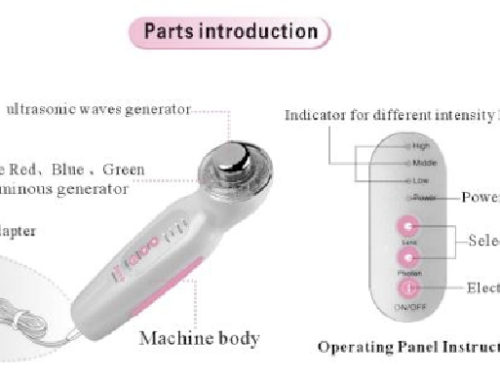 Portable Small LED w Ultrasonic